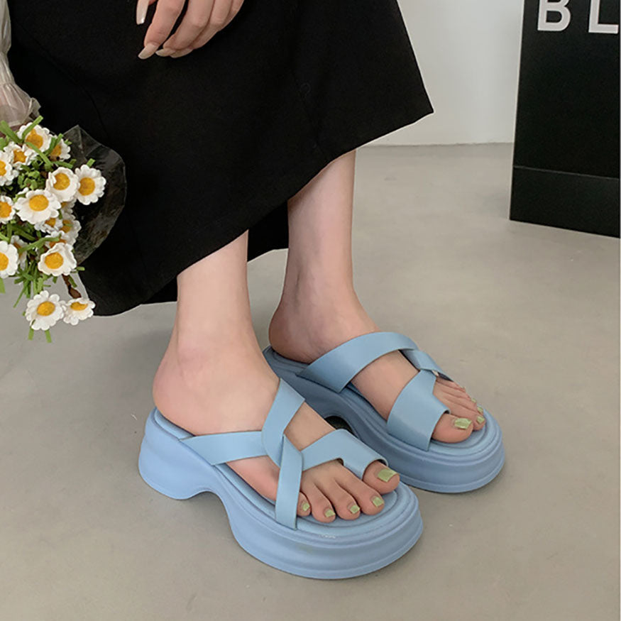 Chic Simple Twist Sandals Beige / EU:35:US Women's 4-4.5