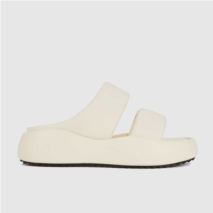 Chic Cloud Bubble Sandals Kahaki / 36