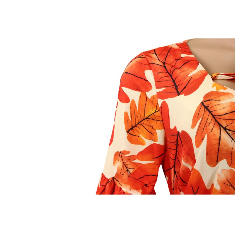 Flower Printed Wide Leg Pant Set Blue / M