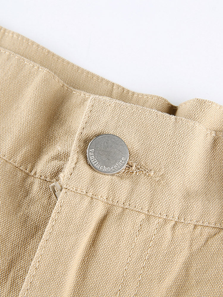 Cargo Loose Fit Pants Black / XL