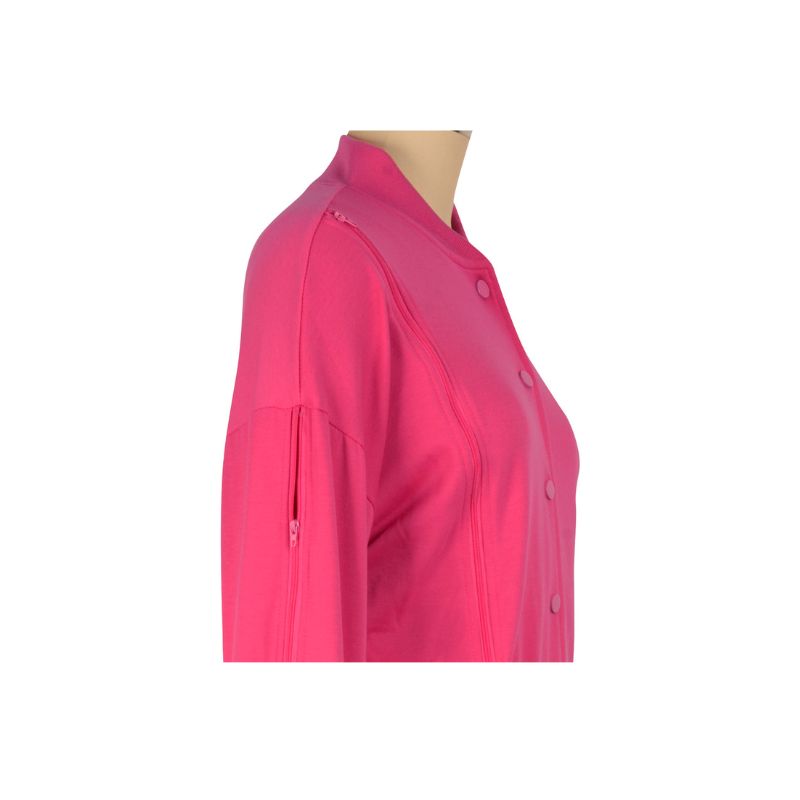 Lapel Hollow Out Top & Drawstring Pant set Rose / XL