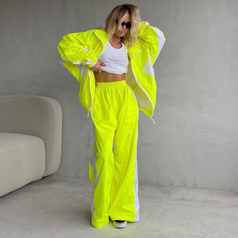 Street Contrast Sport Set Yellow / S