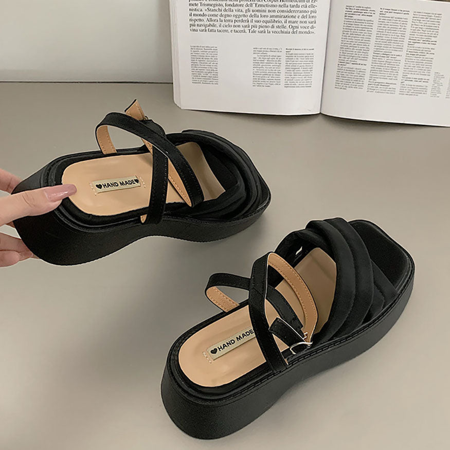 Vintage Cross Sandals White / EU:35:US Women's 4-4.5