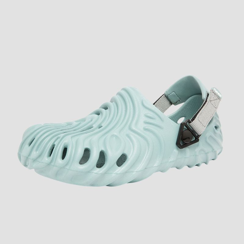Solid Color Casual Beach Clogs Blue / EU:40:US Women's 9-9.5 Men's 6.5-7