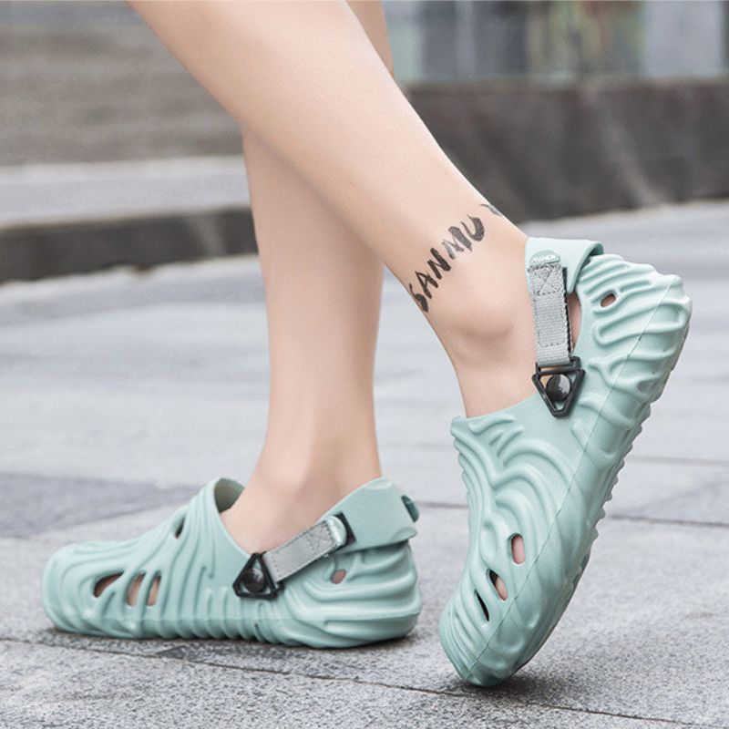 Solid Color Casual Beach Clogs Blue / EU:44:US Men's 10.5-11