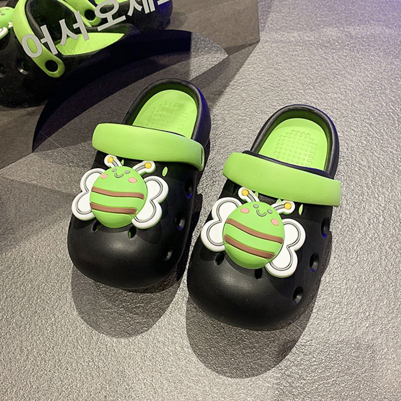 Cute Little Bee Garden Clog Black / EU:36:US Women's 5-5.5