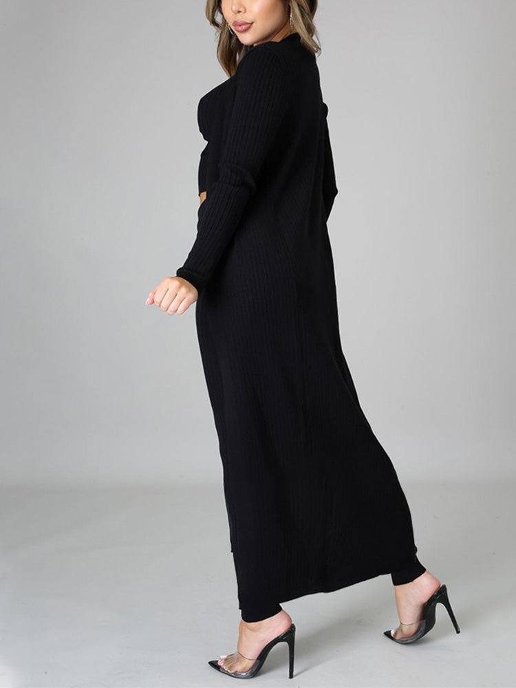 Ribbed 3PC Set Red / 2XL