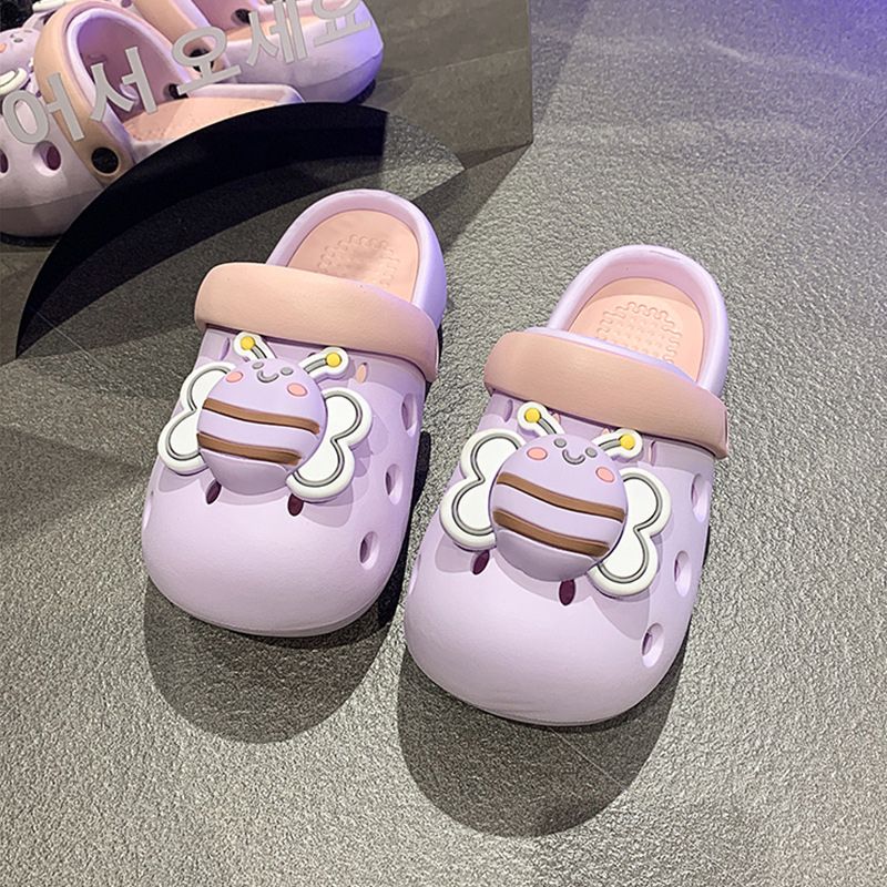 Cute Little Bee Garden Clog Black / EU:38:US Women's 7-7.5 Men's 4.5-5