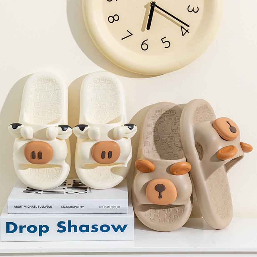 Cute Cartoon Casual Slippers Pink / 40-41