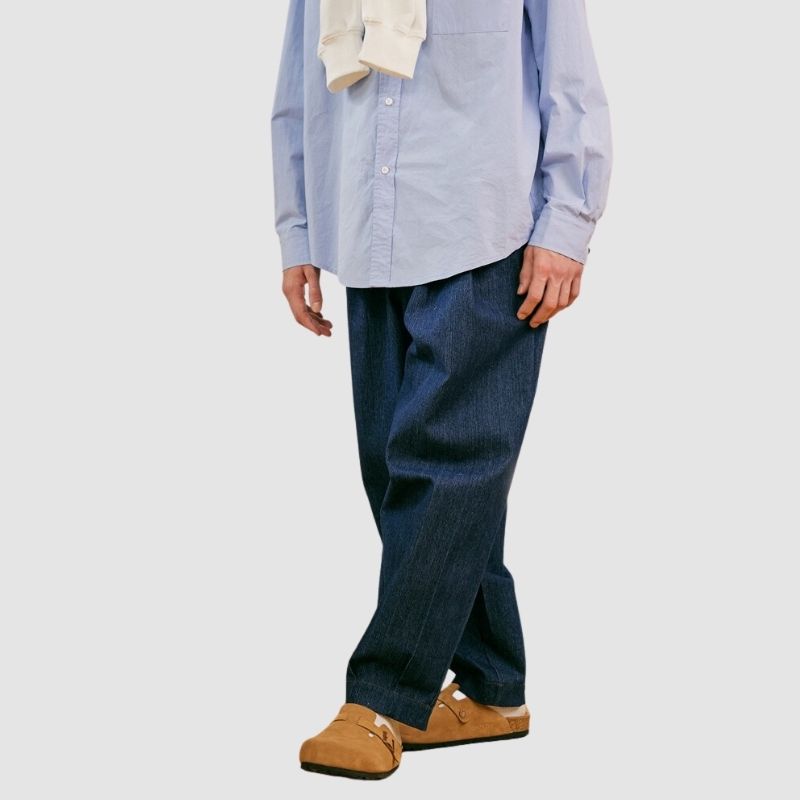 Vintage Wide Leg Jeans Blue / XL