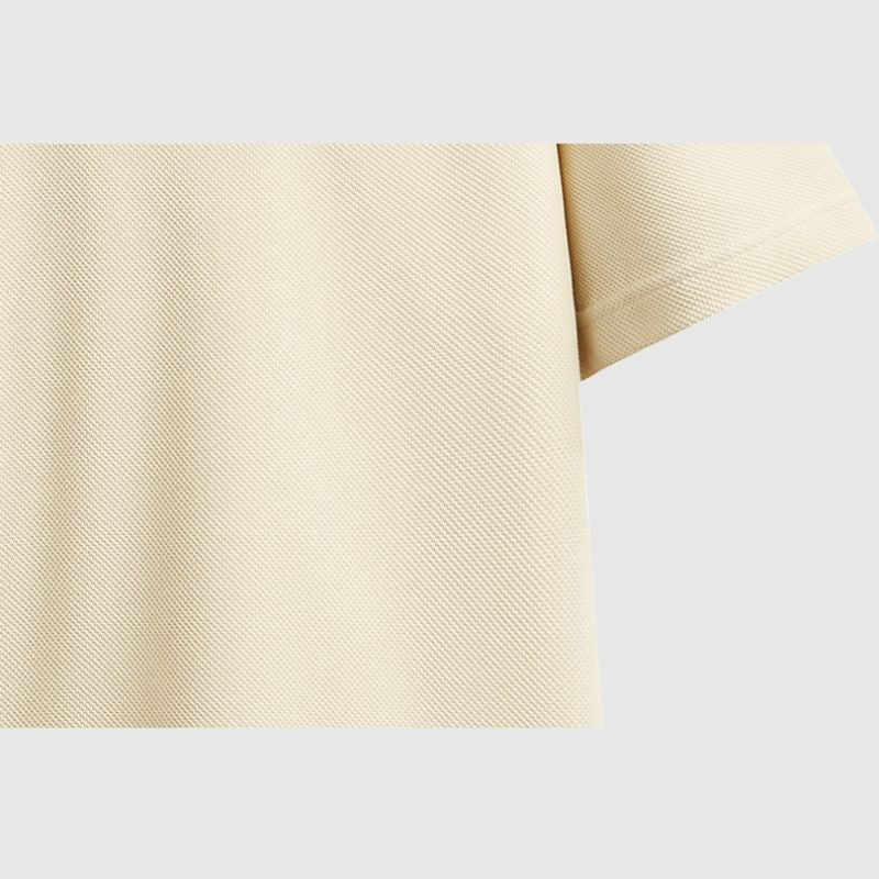 Solid Polo Tee Set Apricot / S