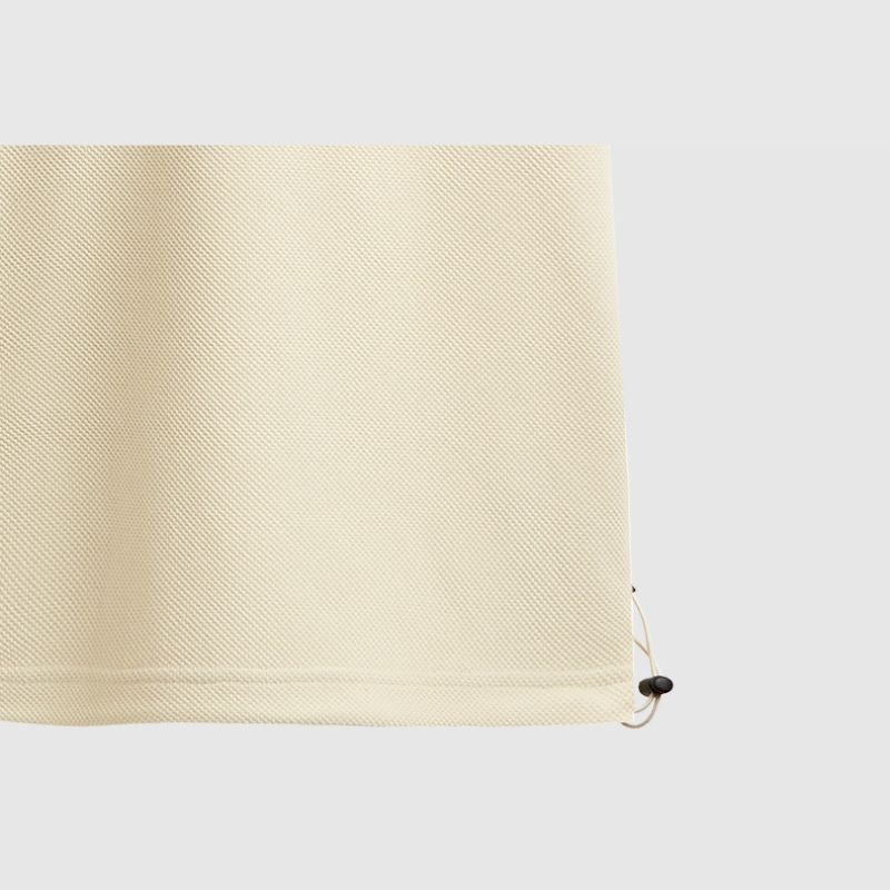 Solid Polo Tee Set Apricot / M