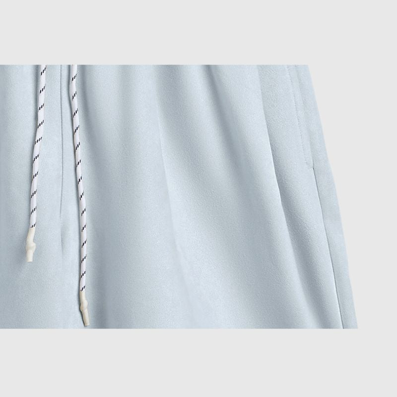 Solid Suede Tee Set Apricot / L