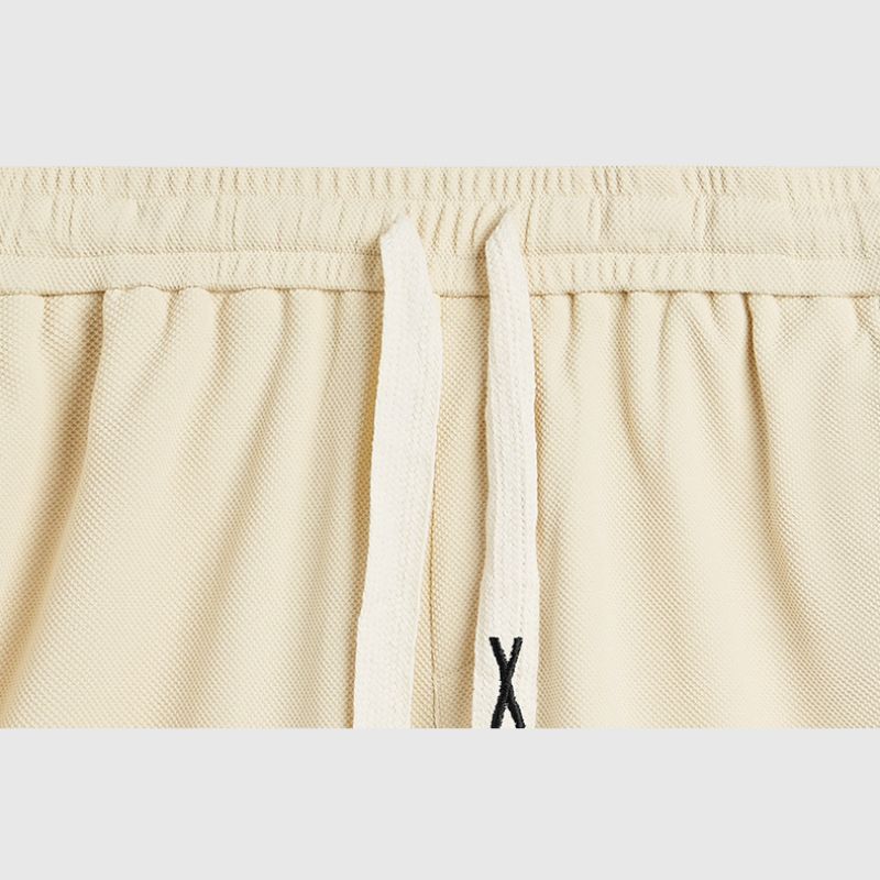 Solid Polo Tee Set Apricot / L