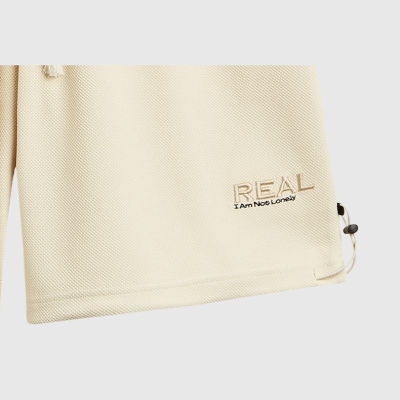 Solid Polo Tee Set Apricot / XL