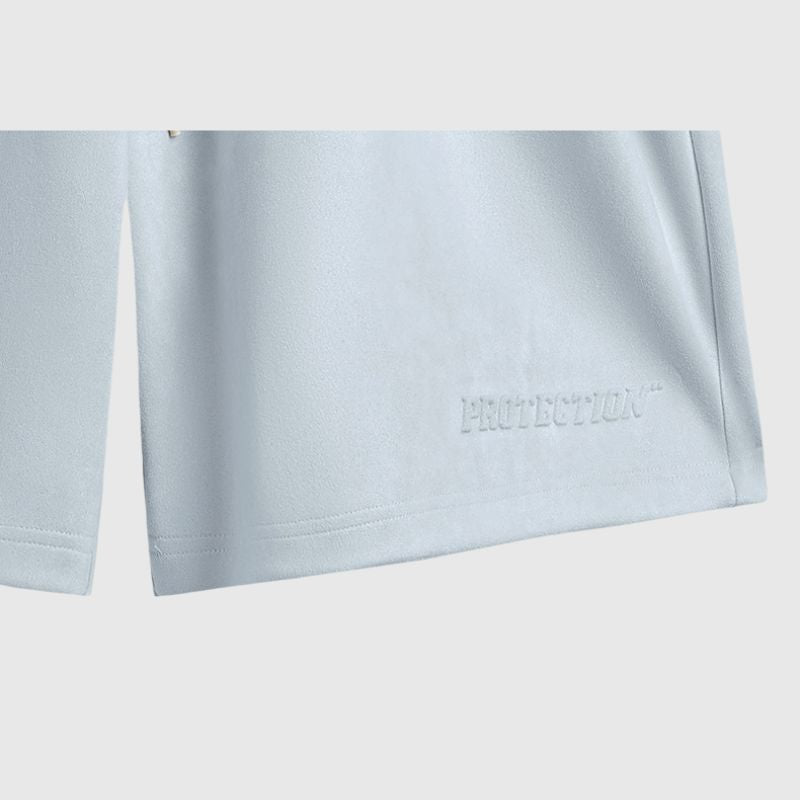 Solid Suede Tee Set Apricot / XL