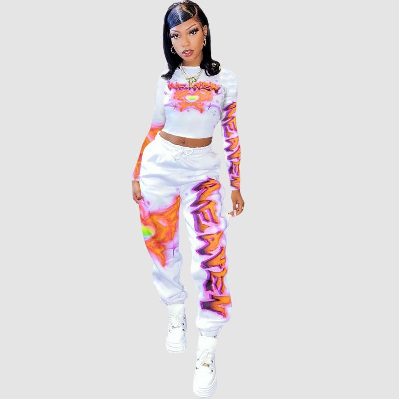Digital Printed Sports Set Blue / 2XL