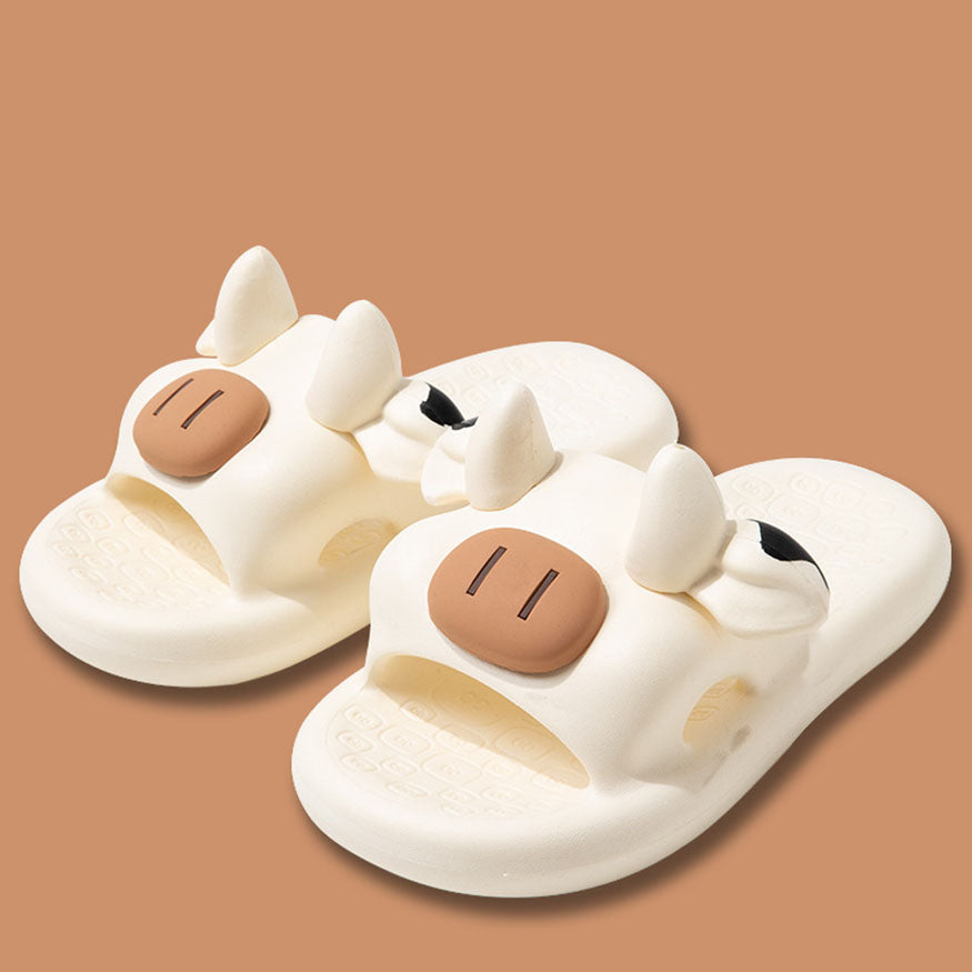 Cute Animal Shape Slides Pink / EU:40-41:US Women's 9-10.5 Men's 6.5-8