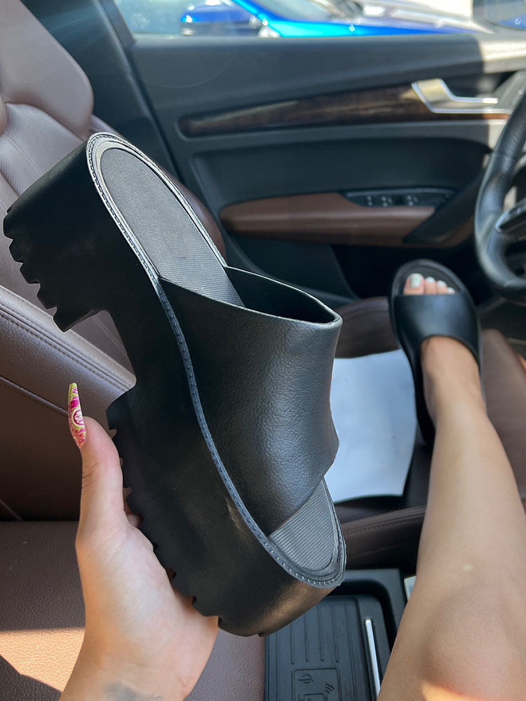 EVA Platform Sandals Rose / 9/9.5