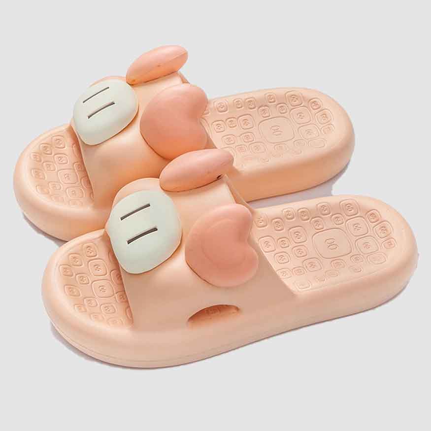 Cute Cartoon Animal Casual Slippers Pink / 38-39