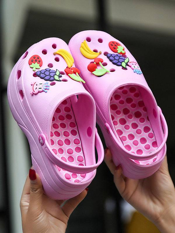 Casual Thick Sole Hole Sandals Snake / 8.5