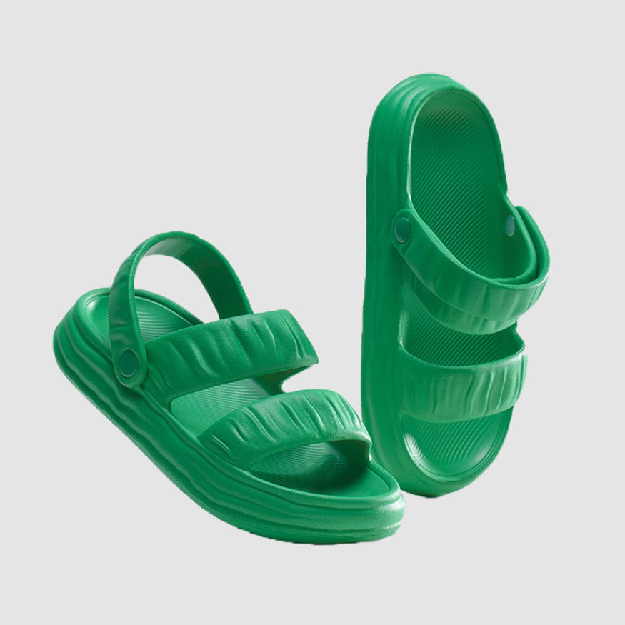 Vegetable Texture Sandals Yellow / EU:34-35:US Women's 4-4.5