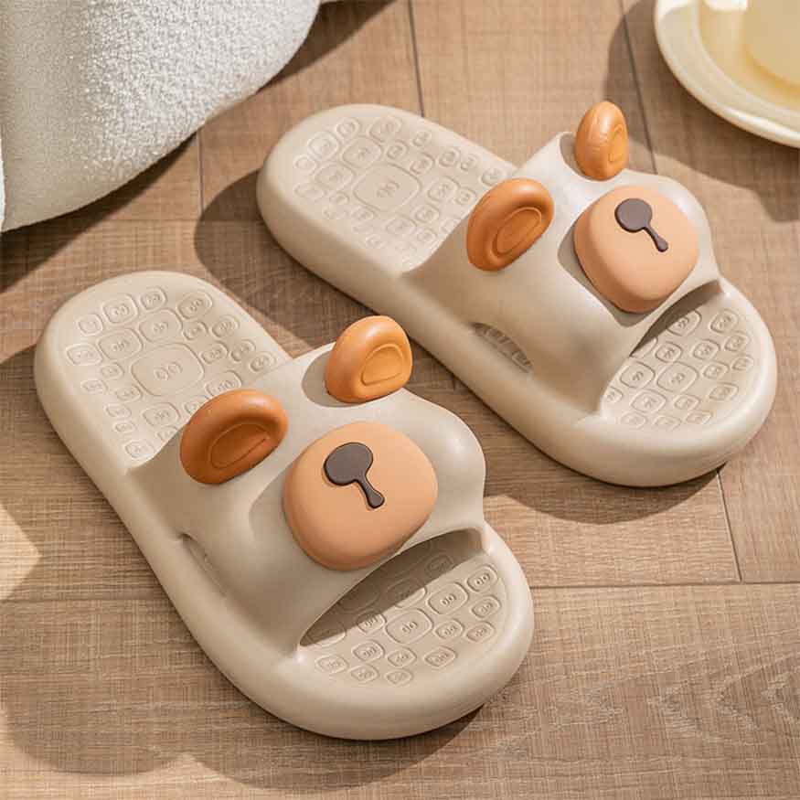 Cute Cartoon Casual Slippers White / 44-45
