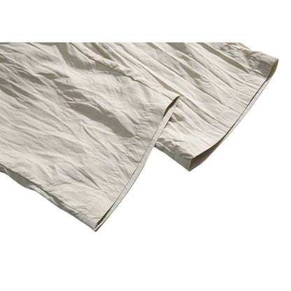 Simple Straight Leg Yamamoto Pants Brown / M