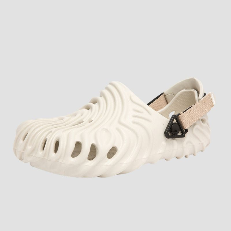 Solid Color Casual Beach Clogs Blue / EU:41:US Women's 10-10.5 Men's 7.5-8