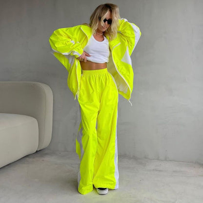 Street Contrast Sport Set Yellow / S