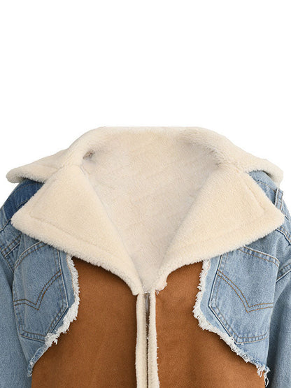 Woolen Denim Trench Coat Gray / S