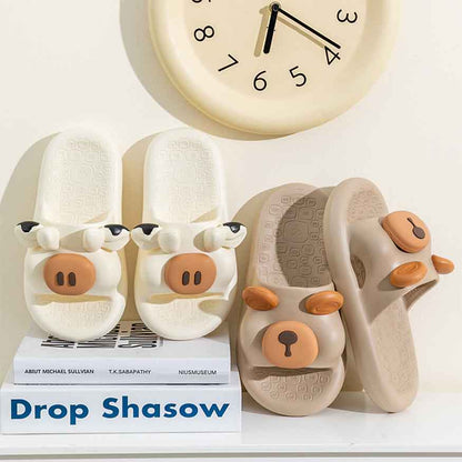 Cute Cartoon Casual Slippers Pink / 40-41