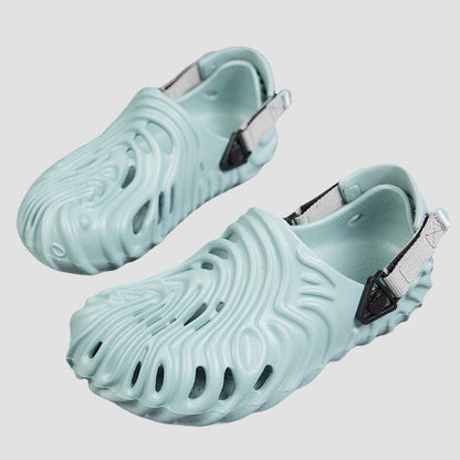 Solid Color Casual Beach Clogs Blue / EU:43:US Women's 12-12.5 Men's 9.5-10