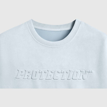 Solid Suede Tee Set Apricot / S