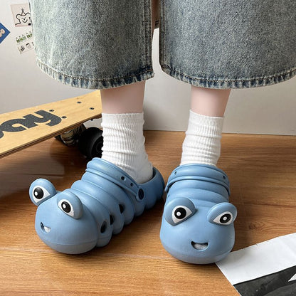 Cute Caterpillar Garden Clog Blue / EU:36-37:US Women's 5-6.5