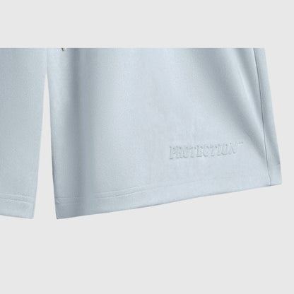 Solid Suede Tee Set Apricot / XL