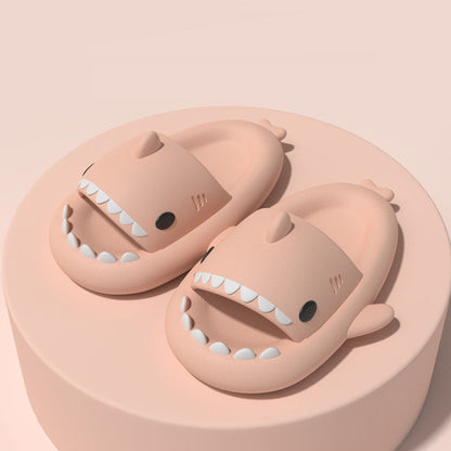 Chunky Platform Shark Shaped Slides Blue / EU:42-43:US Women's 11-12.5 Men's 8.5-10