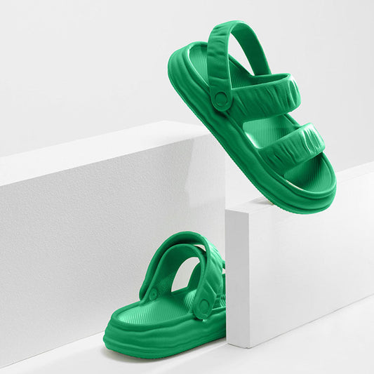 Vegetable Texture Sandals BV Green / EU:34-35:US Women's 4-4.5